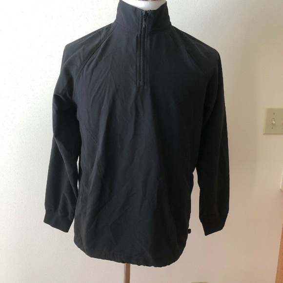 Duluth Trading black long sleeve 1/2 zip - mens M - Picture 1 of 4